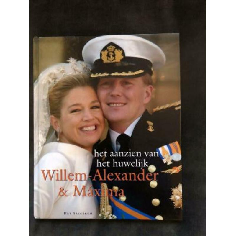 Aanzien van boek huwelijk Willem Alexander en Maxima