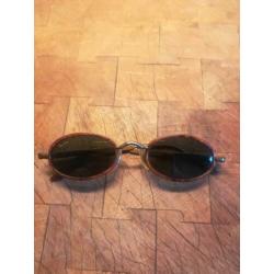 Vintage Ray Ban W2952 oval brown tortoise