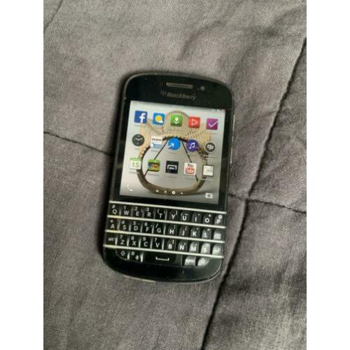 Blackberry Q10 smartphone mobiele telefoon + gratis Motorola