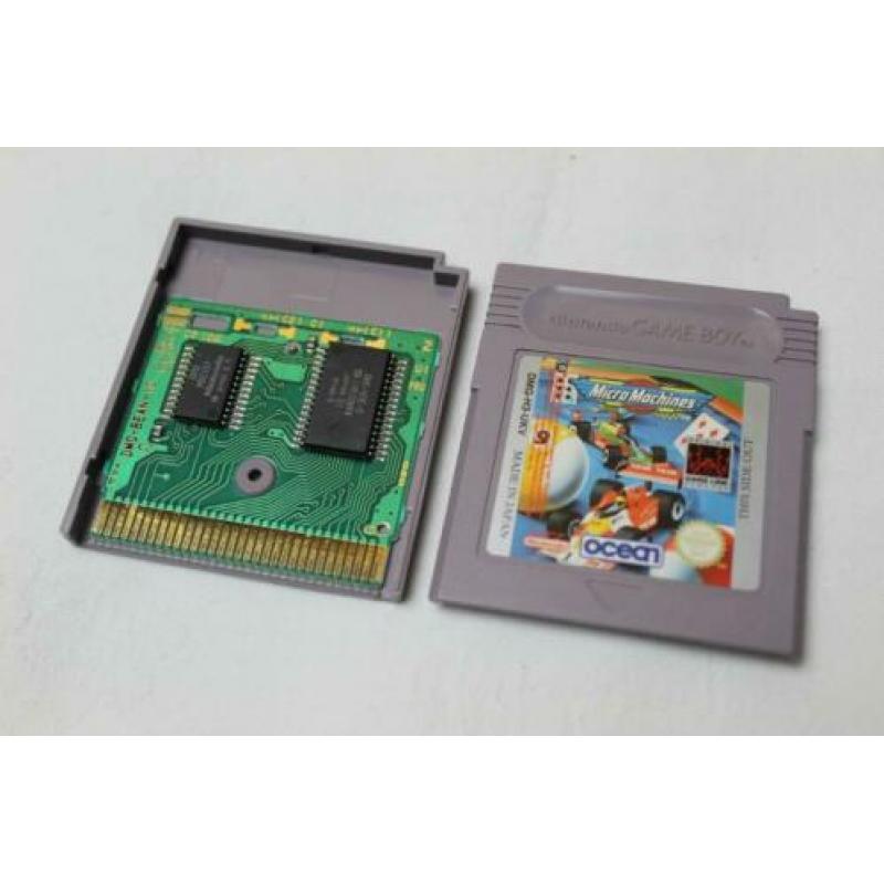 MICRO MACHINES (GB) Game Cartridge w/ Custom Case (PAL)