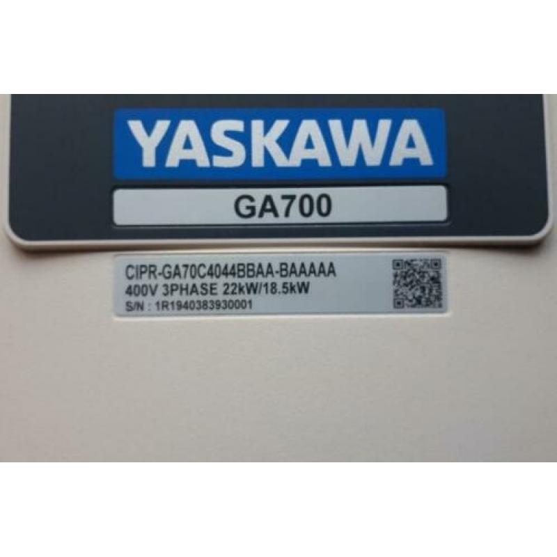 Yaskawa GA700 frequentieregelaar 18,5kW / 22kW 400V