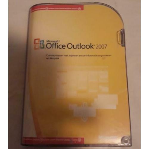 Microsoft Outlook 2007 met CD-Rom en Licentie / Key