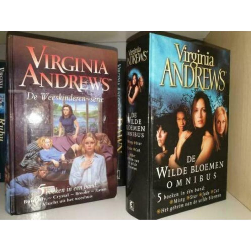 Boeken van Virginia Andrews i.z.g.s 17 losse delen, 2 bunde