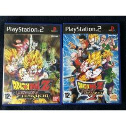 PS2 Dragon Ball Z Budokai Tenkaichi 1 & 2 Krasvrij!