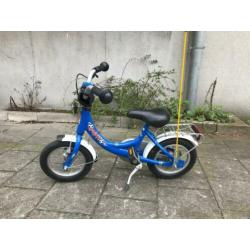 Puky 14 inch kinder fiets Voetbal blauw