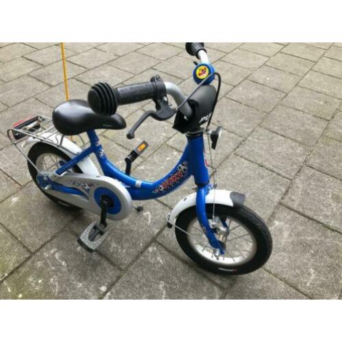 Puky 14 inch kinder fiets Voetbal blauw