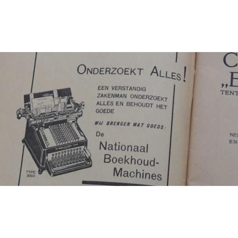1932, catalogus efficiency tentoonstelling, amsterdam.