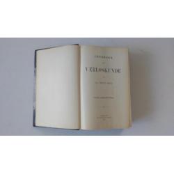 antiek boek verloskunde Prof. Hector Treub 1913