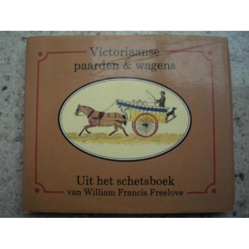 Victoriaanse paarden en wagens. William Francis Freelove