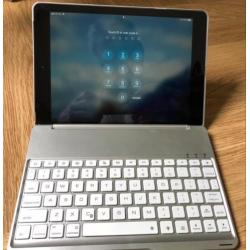Draadloos bluetooth Toetsenbord iPad 9,7. Aluminium (nieuw)