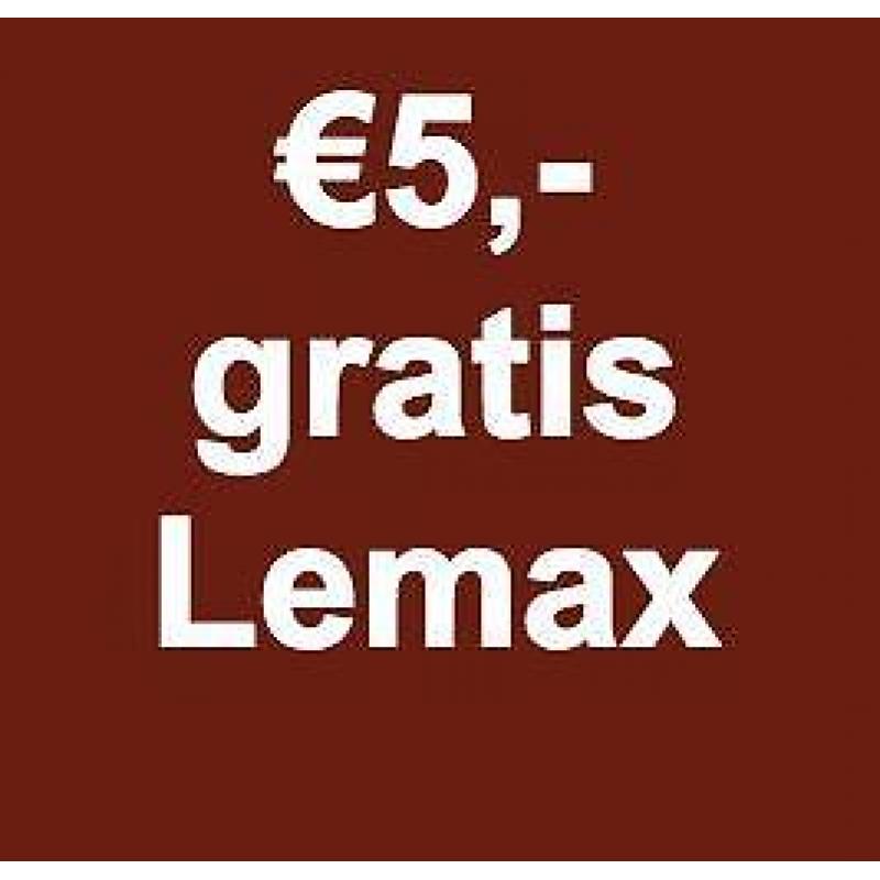 €5,- Gratis Lemax en Luville profiteer nu!