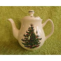 Cuthbertson (Spode) Christmas Tree - koffiepot / theepot