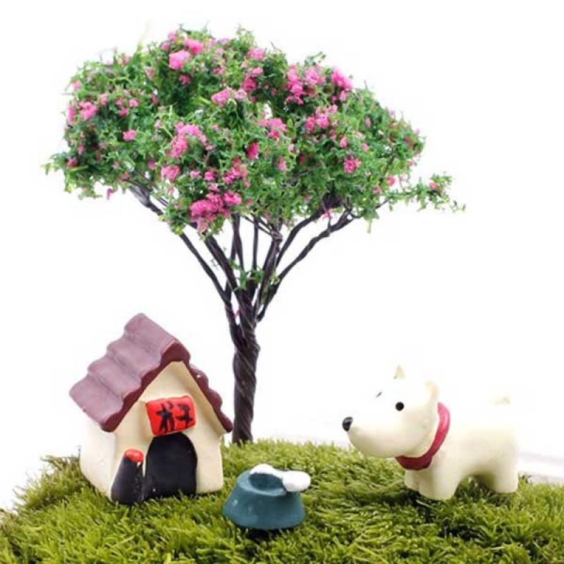 3pcs Various Mini Cute Animal Micro Landscape Garden DIY Decor