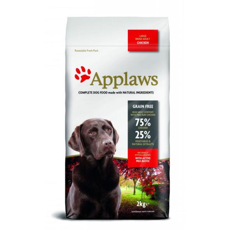 2 kg Applaws dog adult large breed chicken hondenvoer Applaws