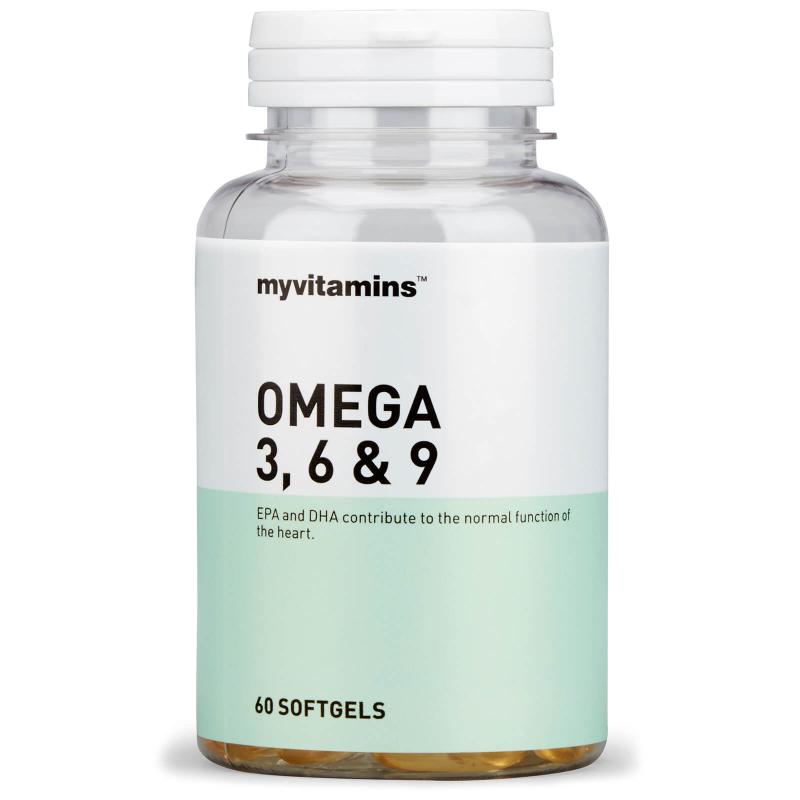 Myvitamins Omega 3, 6 9 (60 Softgels) Myvitamins