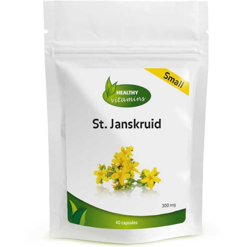 Sintjanskruid - 40 capsules - Vitaminesperpost.nl