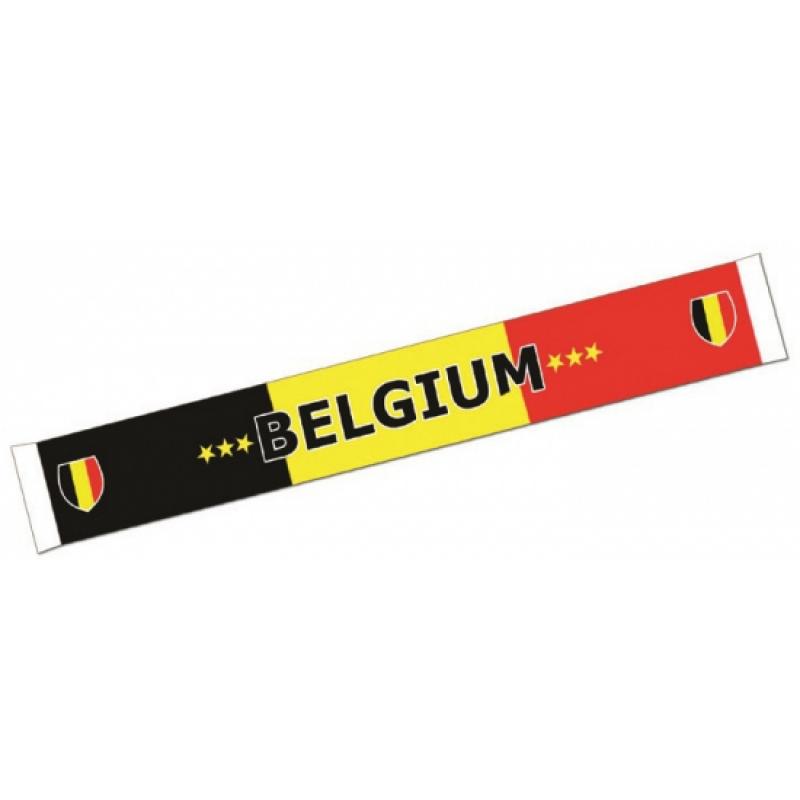 AlleKleurenShirts Belgie sjaals voor volwassenen Landen versiering en vlaggen