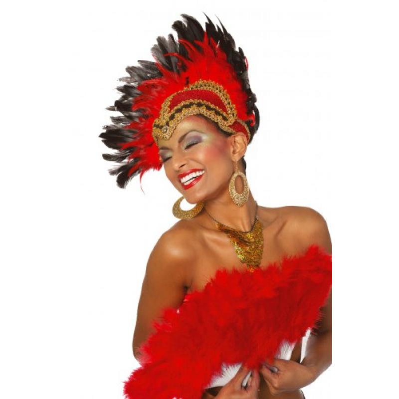 Feest hoofdtooi rood Carnavalskostuum winkel Koopje