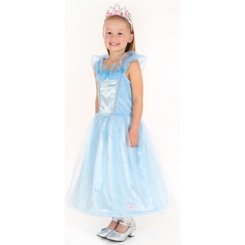 Fantasy en Sprookjes kostuums Carnavalskostuum winkel Prinses jurkje blauw
